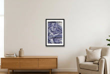 Load image into Gallery viewer, Squid — 40×60cm, 16×24" Black Frame
