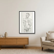 Load image into Gallery viewer, Lunar — 70×100cm, 28×39" Black Frame