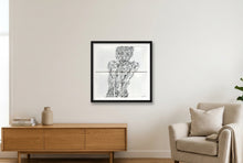 Load image into Gallery viewer, Paulov — 50×50cm, 20×20" Black Frame