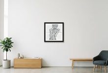 Load image into Gallery viewer, Paulov — 30×30cm, 12×12" Black Frame