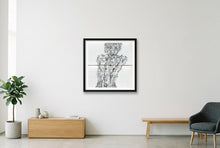 Load image into Gallery viewer, Paulov — 50×50cm, 20×20" Black Frame