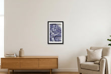 Load image into Gallery viewer, Squid — 30×45cm, 12×18" Black Frame