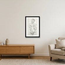 Load image into Gallery viewer, Lunar — 30×45cm, 12×18" Black Frame