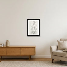 Load image into Gallery viewer, Lunar — A4 (21×30cm, 8×12") Black Frame