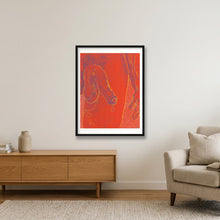 Load image into Gallery viewer, Michigan — 60×80cm, 24×31" Black Frame